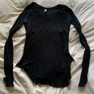 Free People Intimates Long Sleeve Layering Top